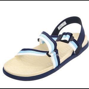 Native Zurich Seaside Stroller Blue White Sport Sandals
